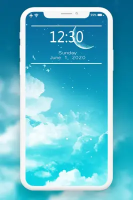 Blue Wallpaper android App screenshot 0