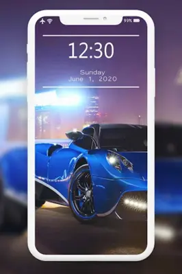 Blue Wallpaper android App screenshot 5