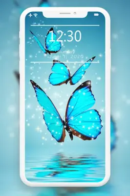 Blue Wallpaper android App screenshot 6